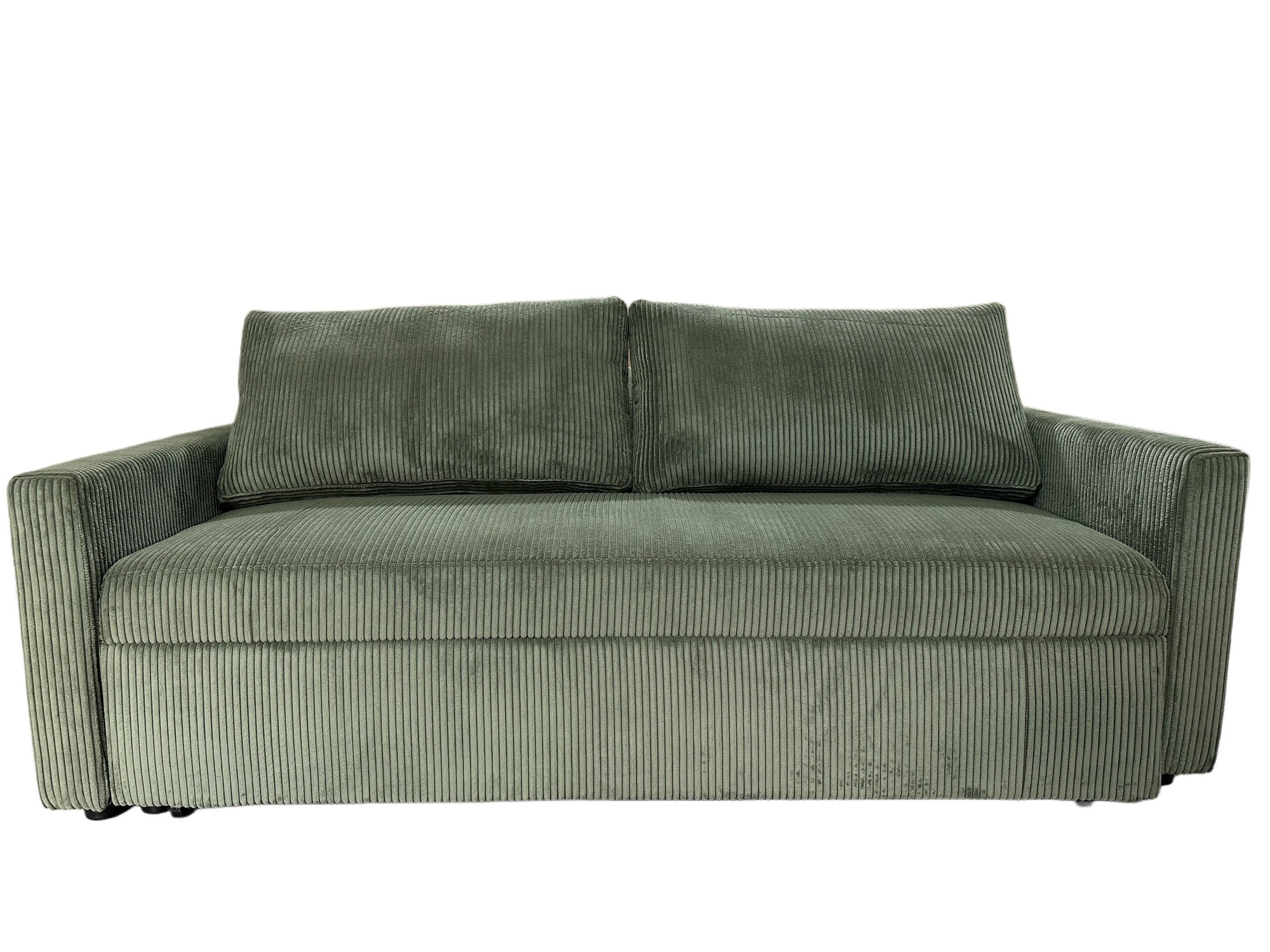 SOFA BED 1M8 VẢI GÂN XANH